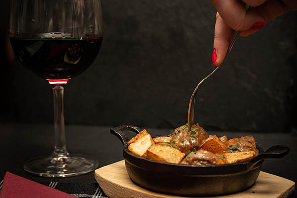 Punta Negra Dark Red Malbec - Harmonização