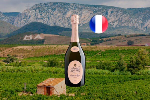 Sieur D'Arques Grande Cuvée 1531 Crémant de Limoux AOC Rosé Brut - Thumbnail