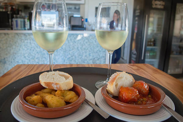 Castillo de Utrera Vino Blanco - Harmonização