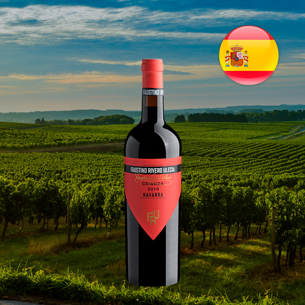 Faustino Rivero Ulecia Crianza Navarra DO 2019 - Oferta