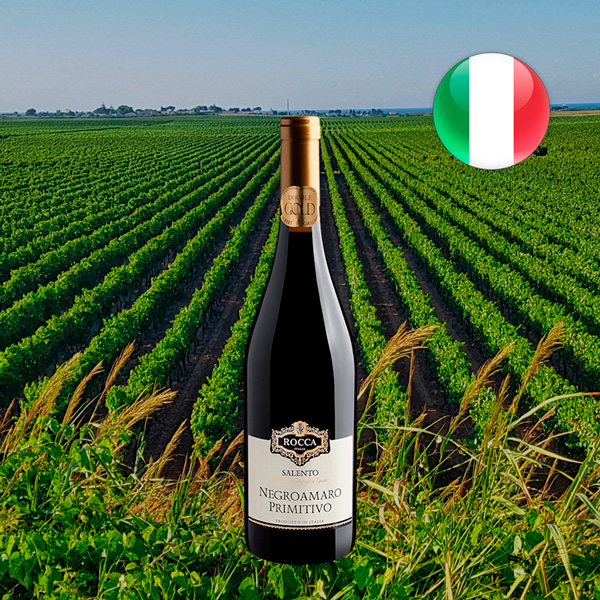 Rocca Negroamaro Primitivo Salento IGT 2018 - Oferta