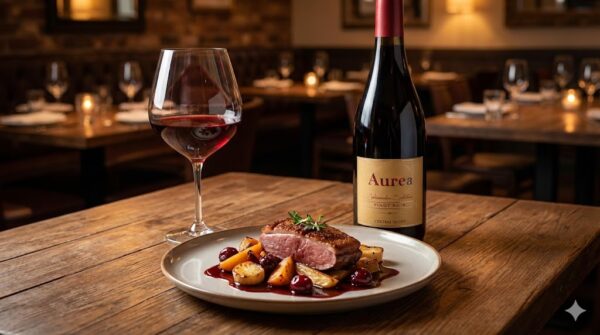 Aurea Winemaker Selection Pinot Noir - Harmonização