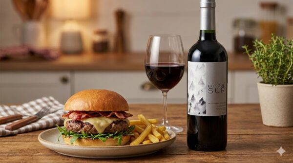 Bosque Sur Winemaker Selection Carménère - Harmonização