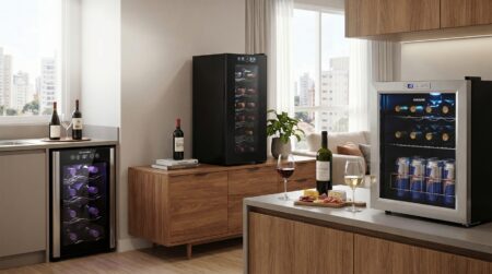 7 melhores adegas climatizadas pequenas para apartamento em 2026