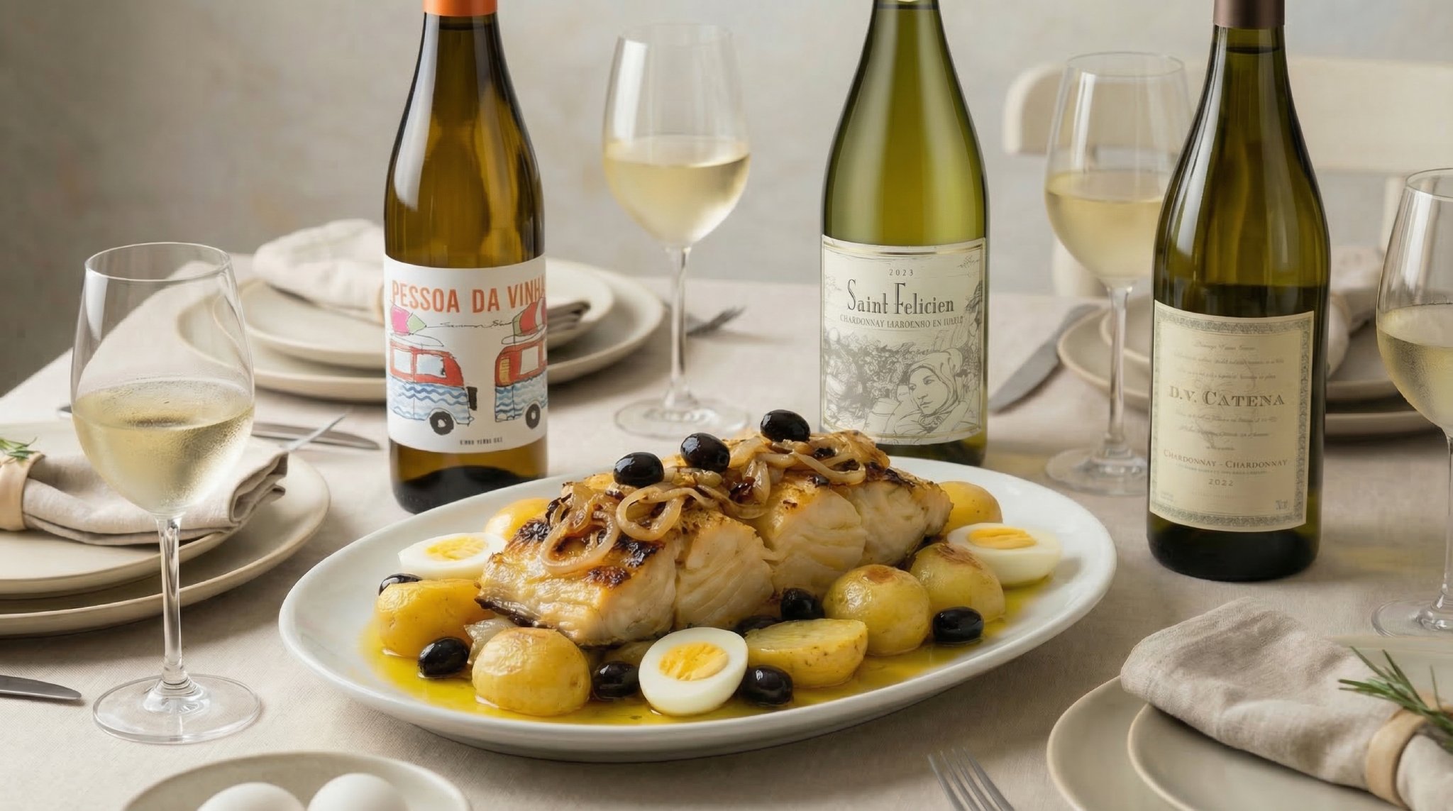 7 vinhos para bacalhau na Páscoa 2026 o que comprar para cada preparo