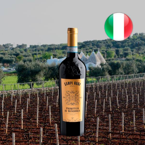 Campi Rudi Primitivo di Manduria DOC 2023 - Oferta