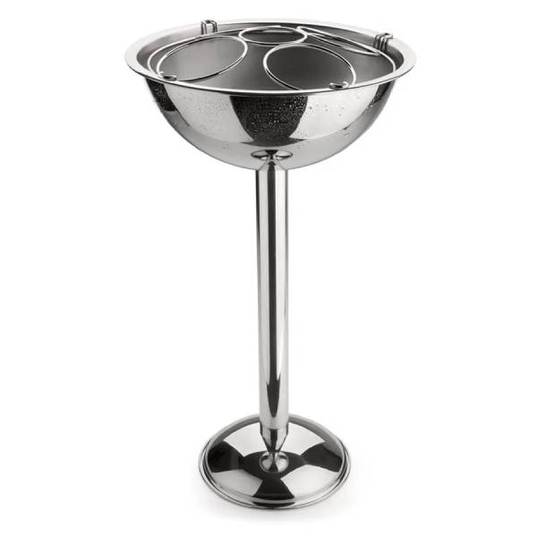 Champanheira em inox com pedestal Forma 12,2 litros 2094 - Oferta