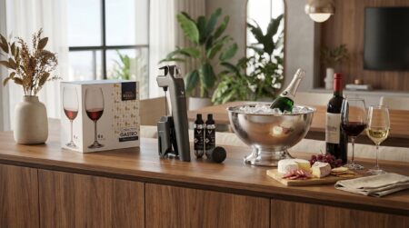 Fast Shop para quem gosta de vinho taças Bohemia, Coravin, champanheiras e acessórios que valem a compra