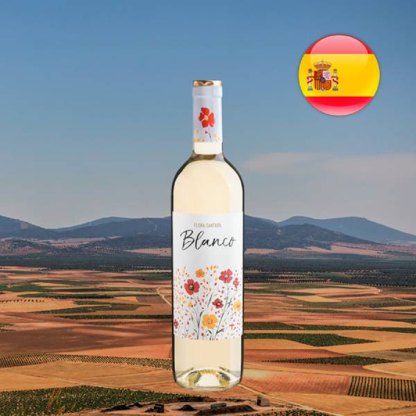 Flora Cantada Branco - Oferta