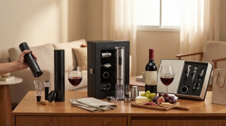 Kit Oster Inspire x Kit Abridor Elétrico x Kit Livro Uny Gift qual presente para quem gosta de vinho vale mais a pena