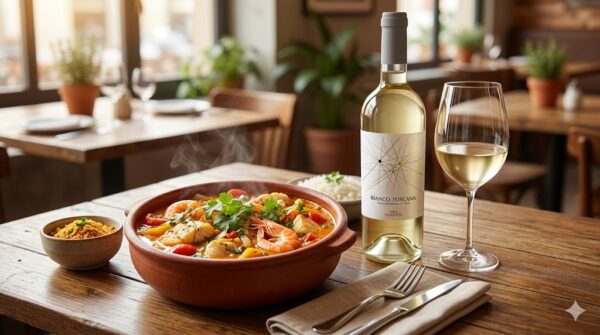 Terre Natuzzi Bianco Toscana IGT 2022 - Harmonização