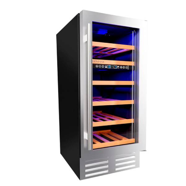 Adega de Vinhos Compressor Benmax Dual Zone para 28 Garrafas com até 22° C - BAC28 02