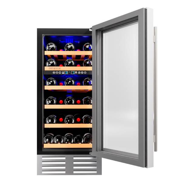 Adega de Vinhos Compressor Benmax Dual Zone para 28 Garrafas com até 22° C - BAC28 03