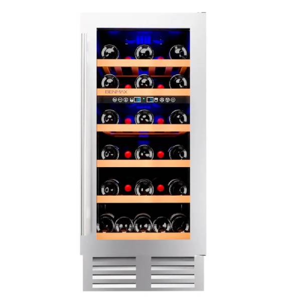 Adega de Vinhos Compressor Benmax Dual Zone para 28 Garrafas com até 22° C - BAC28 - Oferta