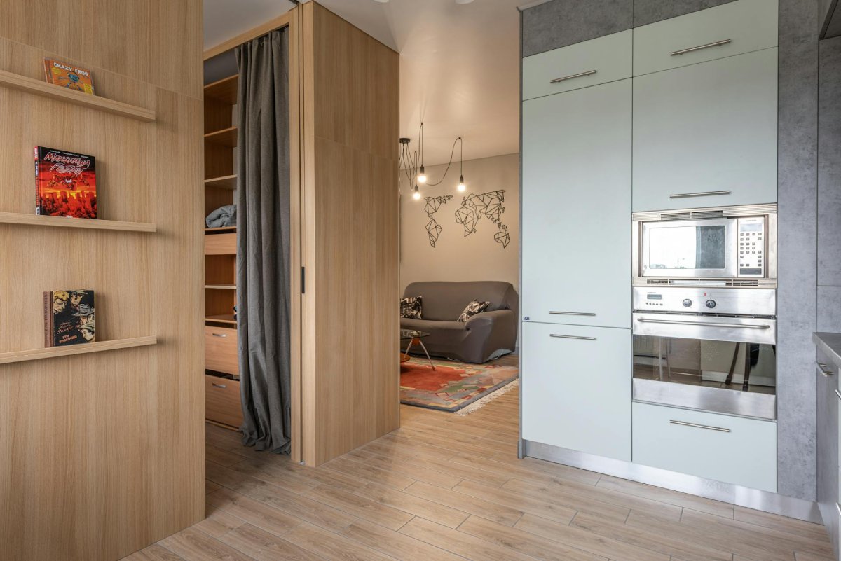 ambiente residencial sofisticado e integrado
