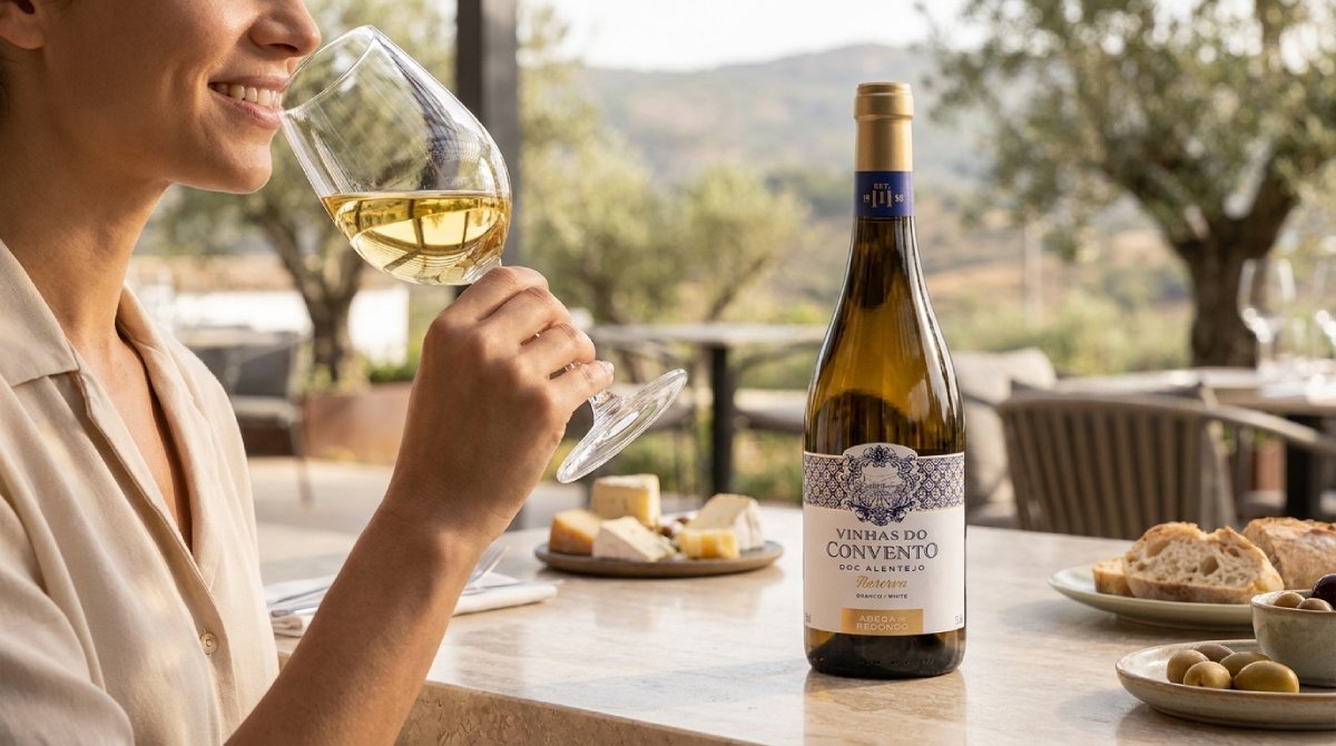 Vinhas do Convento Reserva Branco Alentejo DOC 2024 - Degustando