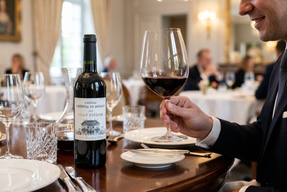 Château L'Hôpital de Mignot Saint-Estèphe AOC 2023 - Degustando