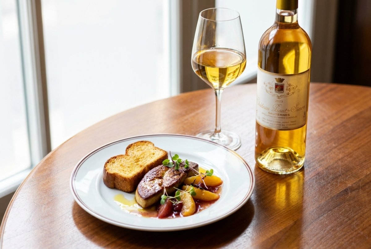 Château Piaut-Simon Sauternes AOC 2023 - Harmonização