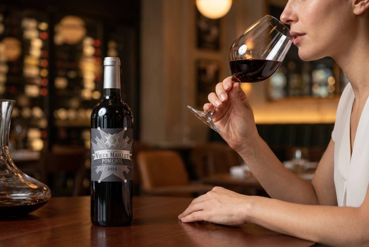 Château Vieux Maillet Pomerol AOC 2014 - Degustando