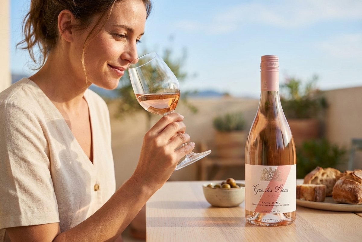 Gris des Lions Grenache Rosé Pays d'OC IGP - Degustando