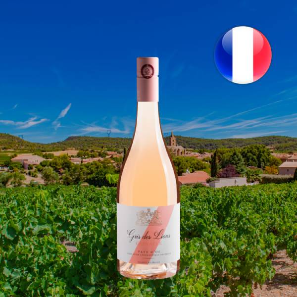 Gris des Lions Grenache Rosé Pays d'OC IGP - Oferta