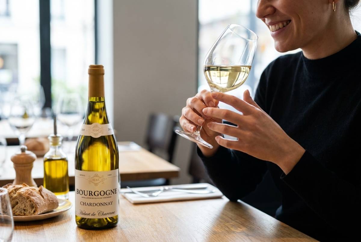 Hubert de Charenne Chardonnay Bourgogne AOC 2024 - Degustando