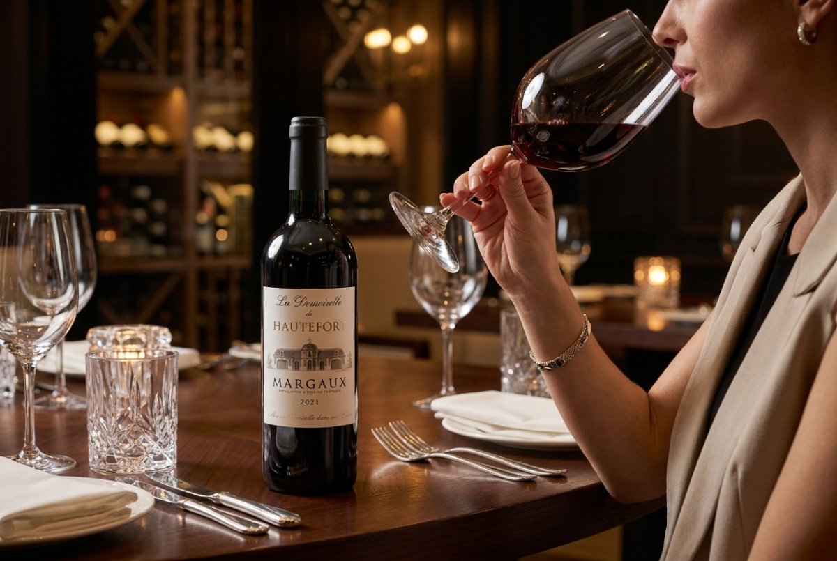 La Demoiselle de Hautefort Margaux AOC 2021 - Degustando