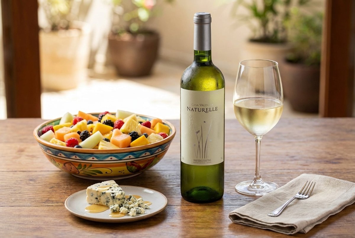 Vinho Casa Valduga Naturelle Branco Suave - Harmonização