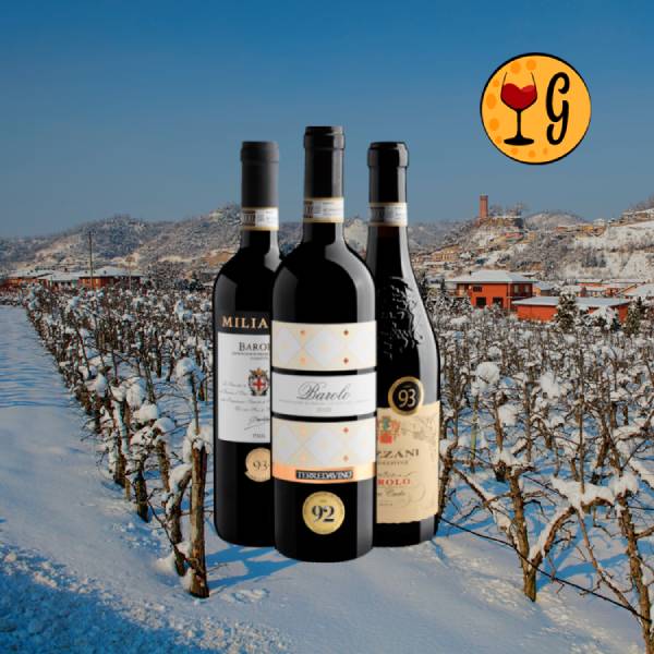 Kit 3 Barolos 92+ Pontos - Oferta
