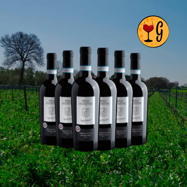 Kit 6 Gran Maestro Primitivo di Manduria: vale a pena comprar? - Oferta