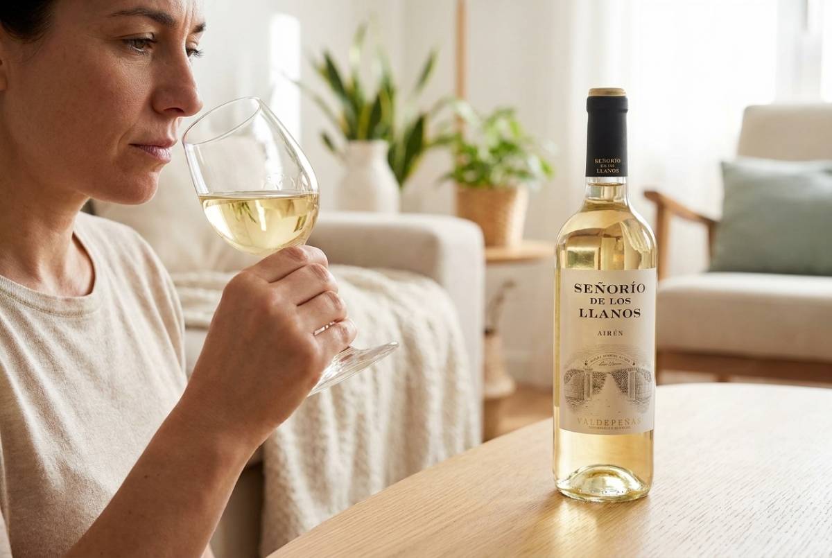 Señorío de los Llanos Airén Blanco Valdepeñas DO - Degustando