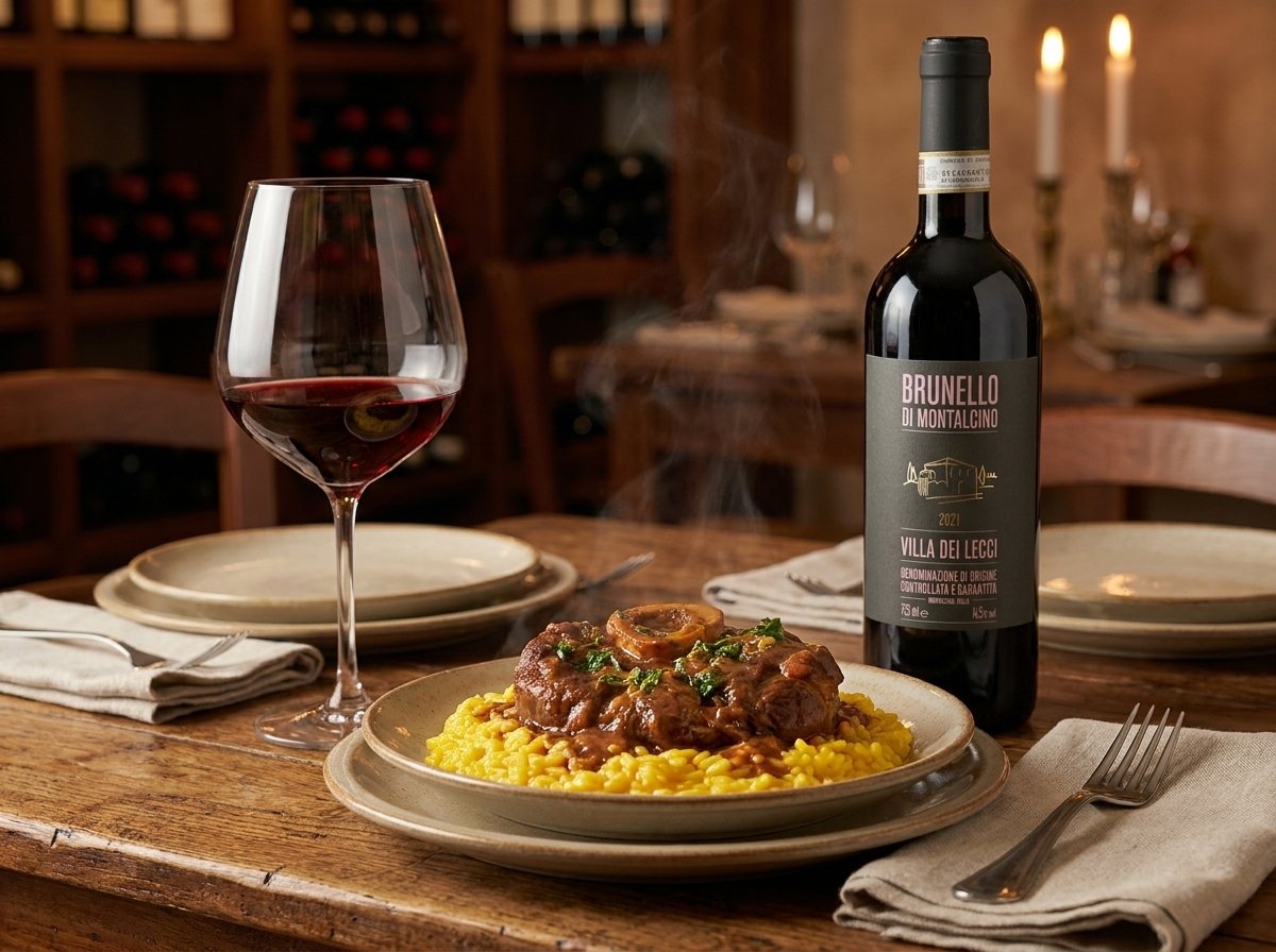 Villa dei Lecci Brunello di Montalcino DOCG 2021 - Harmonização