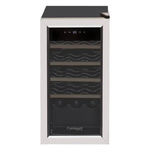 Adega Cuisinart Arkton Single Zone 24 Garrafas Freestanding com Compressor em Aço Inox 220V - Oferta