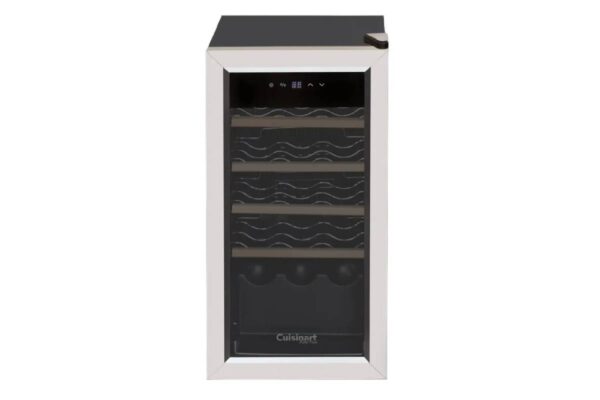 Adega Cuisinart Arkton Single Zone 24 Garrafas Freestanding com Compressor em Aço Inox 220V - Thumbnail