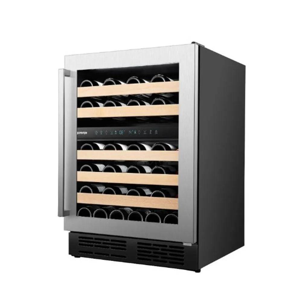 Adega de Embutir Gorenje GWL-46W 46 Garrafas Vidro Duplo Preto 110V 2