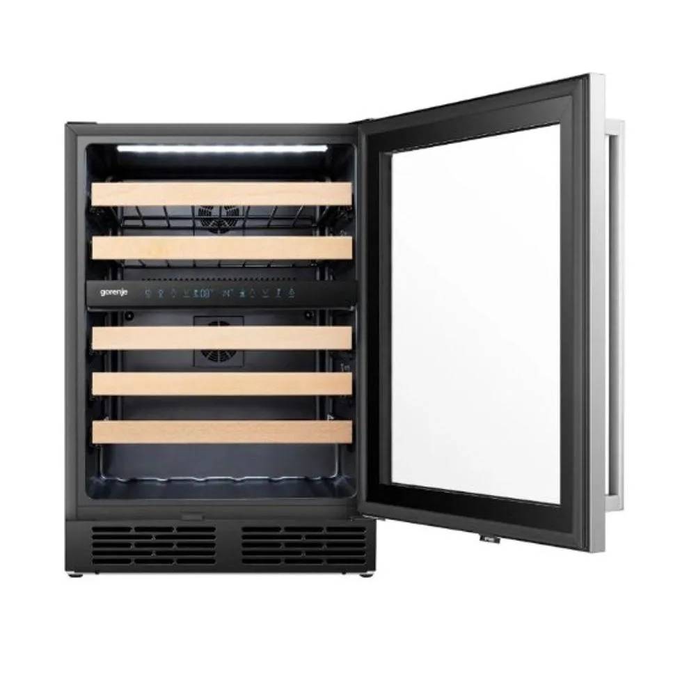 Adega de Embutir Gorenje GWL-46W 46 Garrafas Vidro Duplo Preto 110V 5