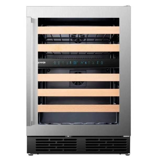 Adega de Embutir Gorenje GWL-46W 46 Garrafas Vidro Duplo Preto 110V - Oferta
