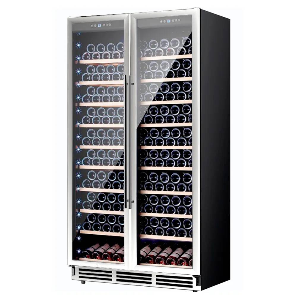 Adega de Vinhos Benmax Side by Side para 186 Garrafas Silver - BAC218SA 2
