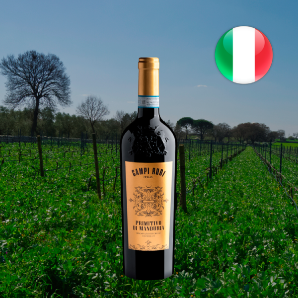 Campi Rudi Primitivo di Manduria DOC 2024 - Oferta