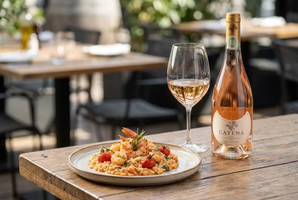 Catena Rosé de la Provincia de Mendoza 2025 - Harmonização