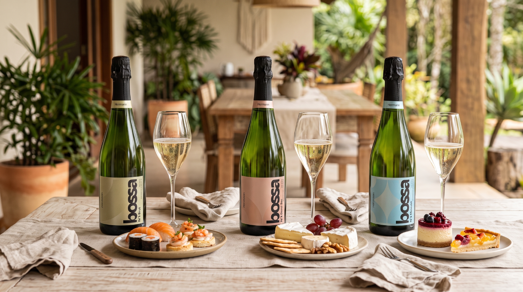 Bossa Brut, Demi-Sec ou Moscatel_ qual espumante escolher