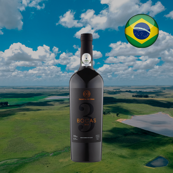 Campos de Cima 3 Bocas Tinto — Tannat, Merlot e Shiraz - Oferta